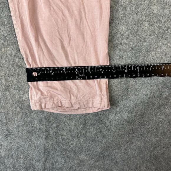 Duluth Trading Co Pants Womens Large Short Tencel Modal Stretch Loungewear Pink - Picture 8 of 11